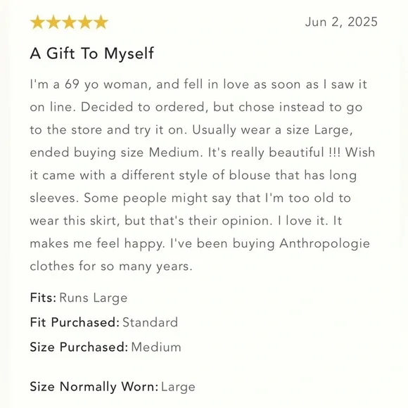 NWT Size M - Anthropologie 100% Cotton Embroidered Culottes (NWT US$ 138) - Picture 16 of 16